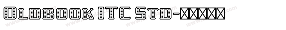Oldbook ITC Std字体转换